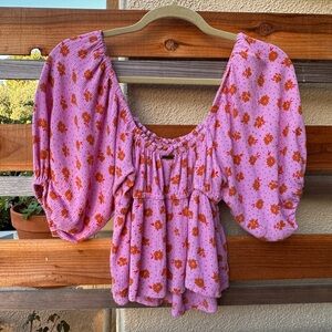 Billabong Pink Women’s Top Large